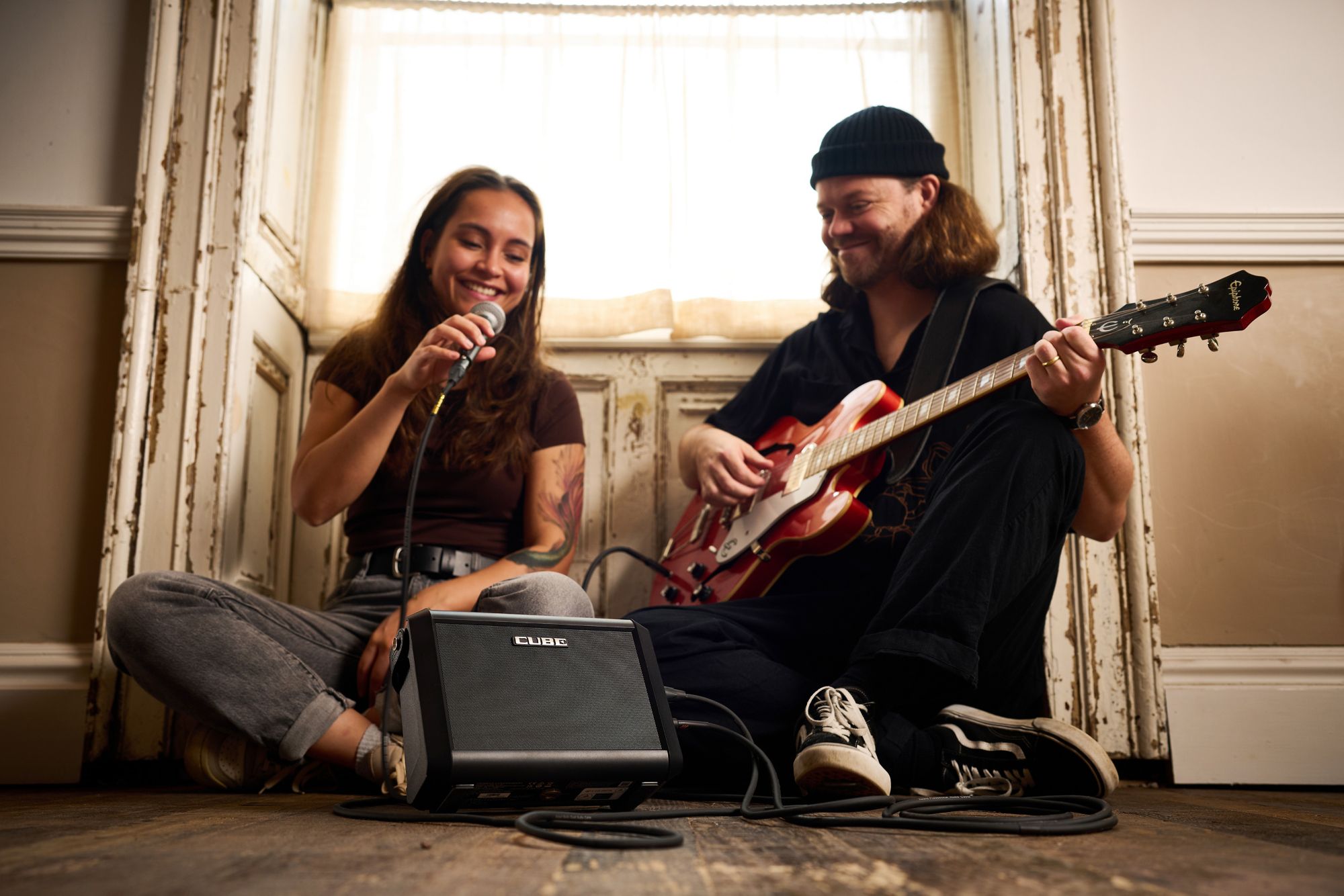 Roland Cube Street Mini Multi-instrument Battery Amplifier - Sistema de sonorización portátil - Variation 6