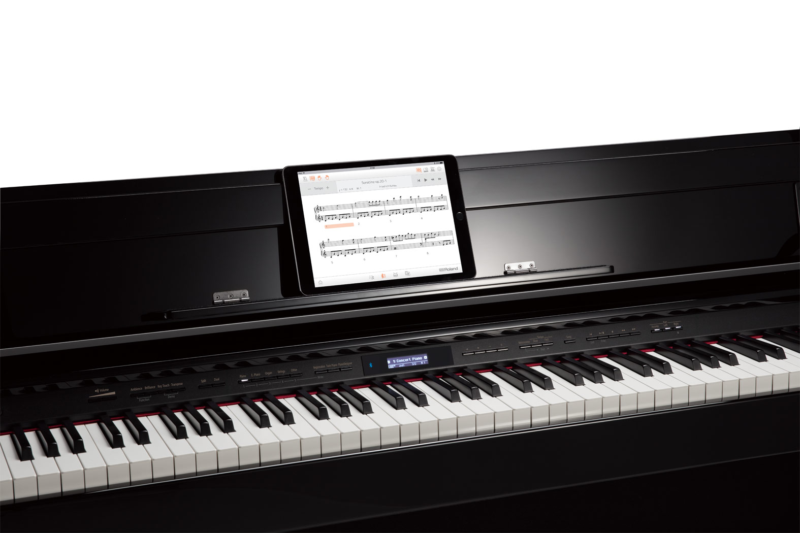 Roland Dp603 - Polished White - Piano digital con mueble - Variation 4