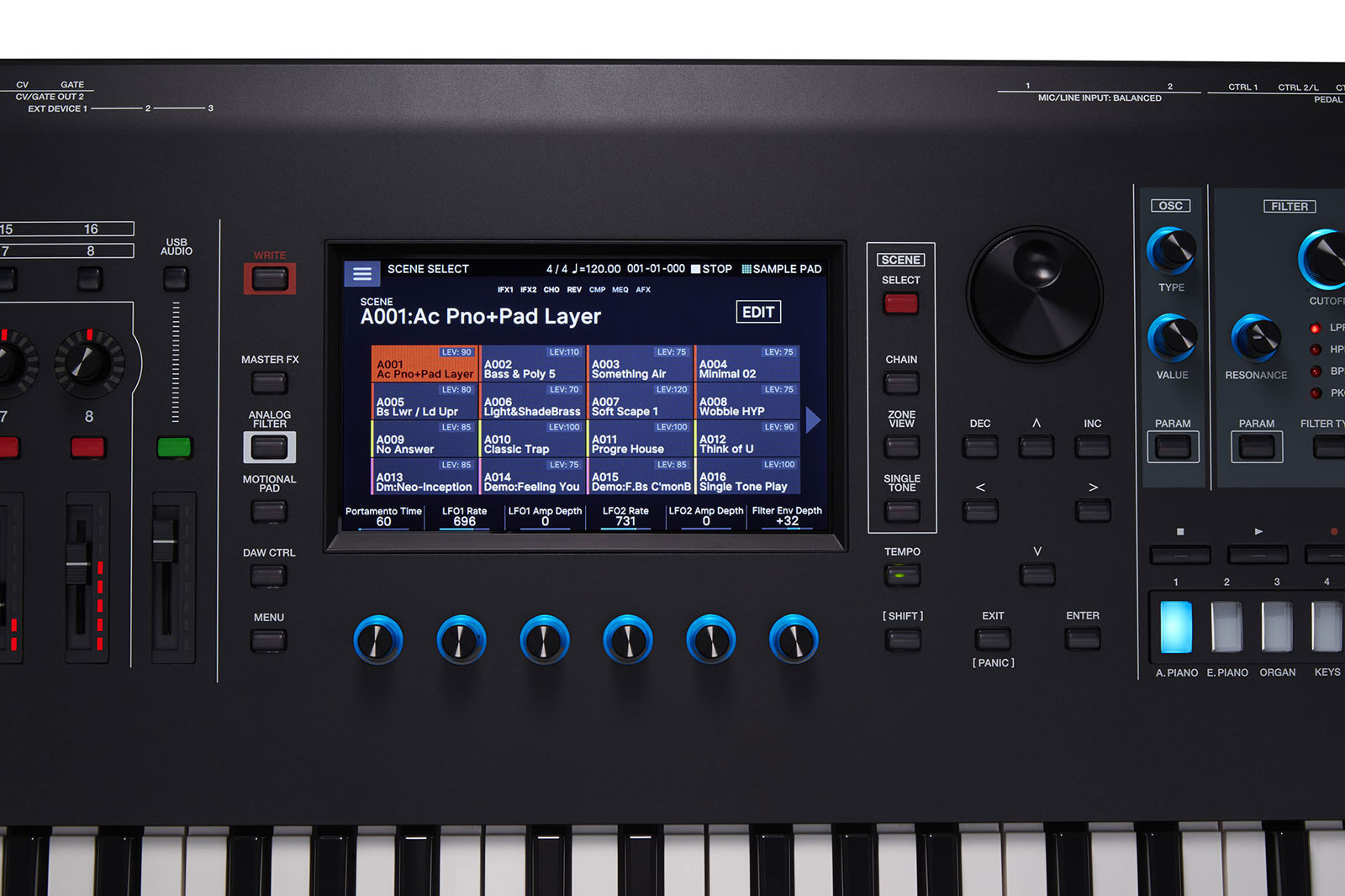 Roland Fantom 6 - Workstation - Variation 6