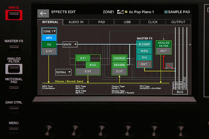 Roland Fantom 7 Ex - Sintetizador - Variation 12