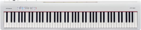 Piano Digital Portatil Roland Fp 30 White Piano Digital Portatil Roland Fp 30 White