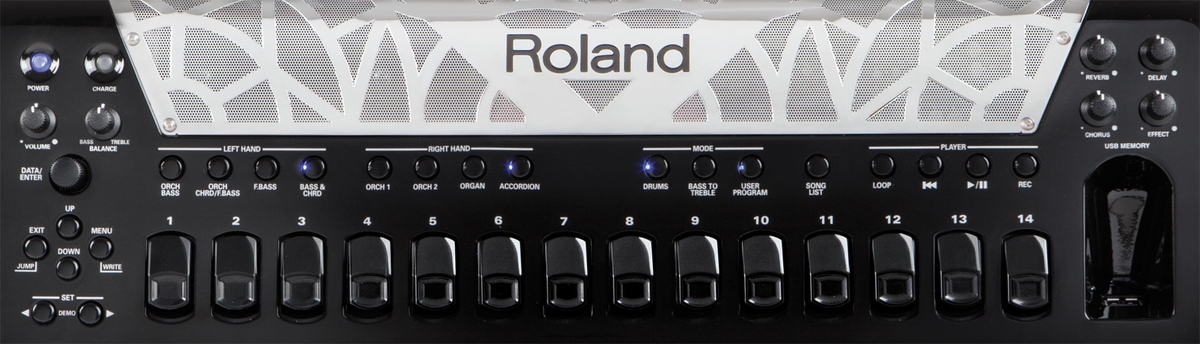 Roland Fr8xb Black - Acordeón digital - Variation 5