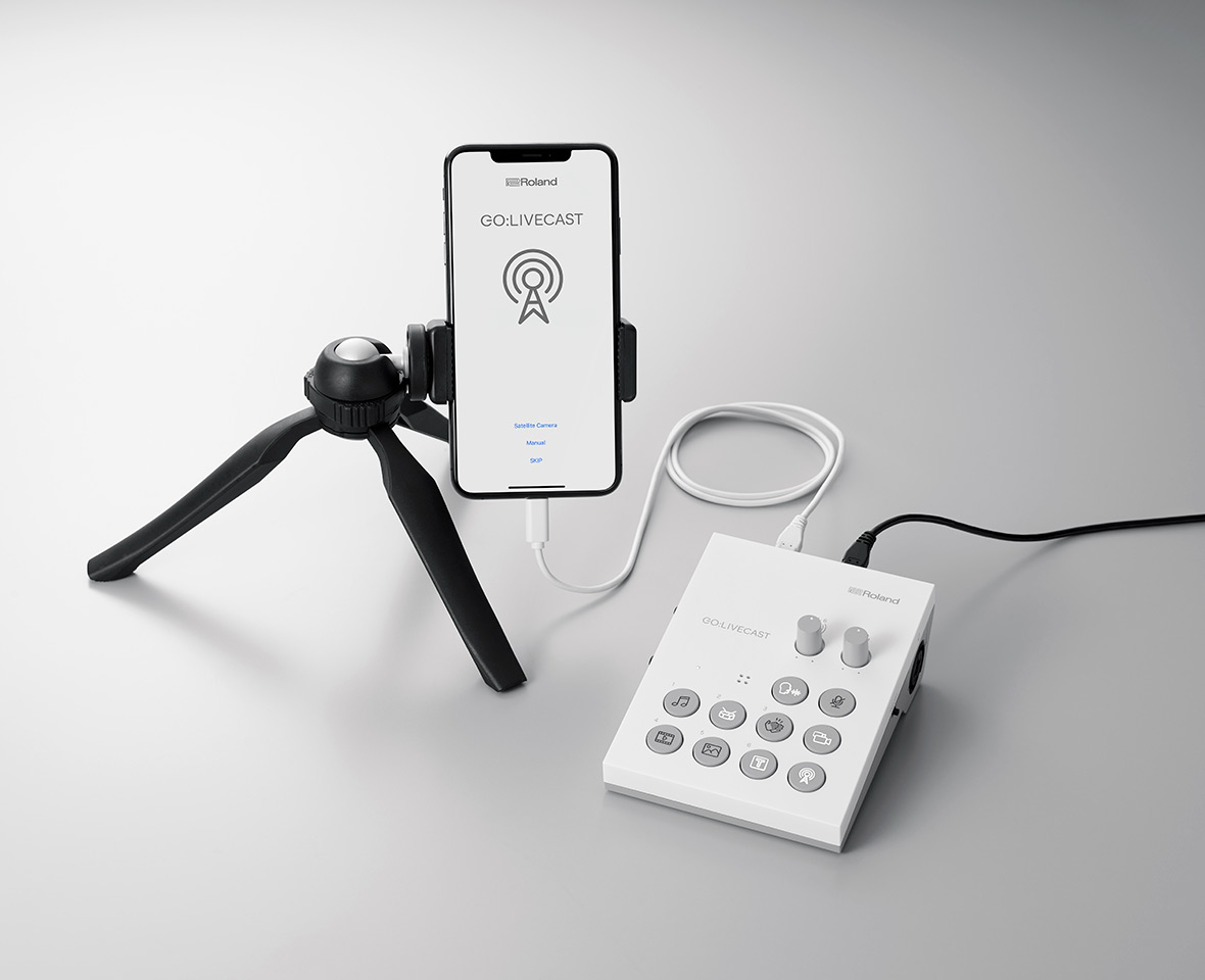 Roland Go:livecast - Interface de audio Iphone / Ipad - Variation 1