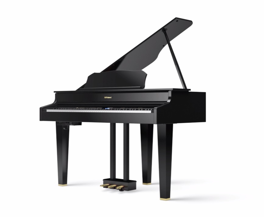 Roland Gp607 - Polished Ebony - Piano digital con mueble - Variation 1
