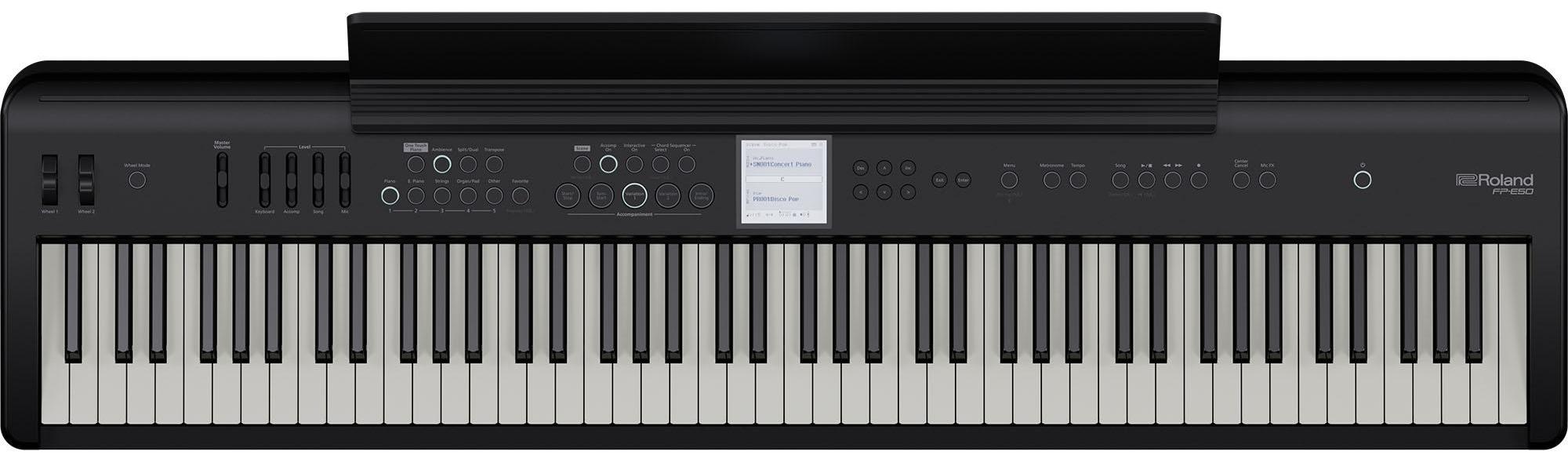 Piano digital portatil Roland FP-E50