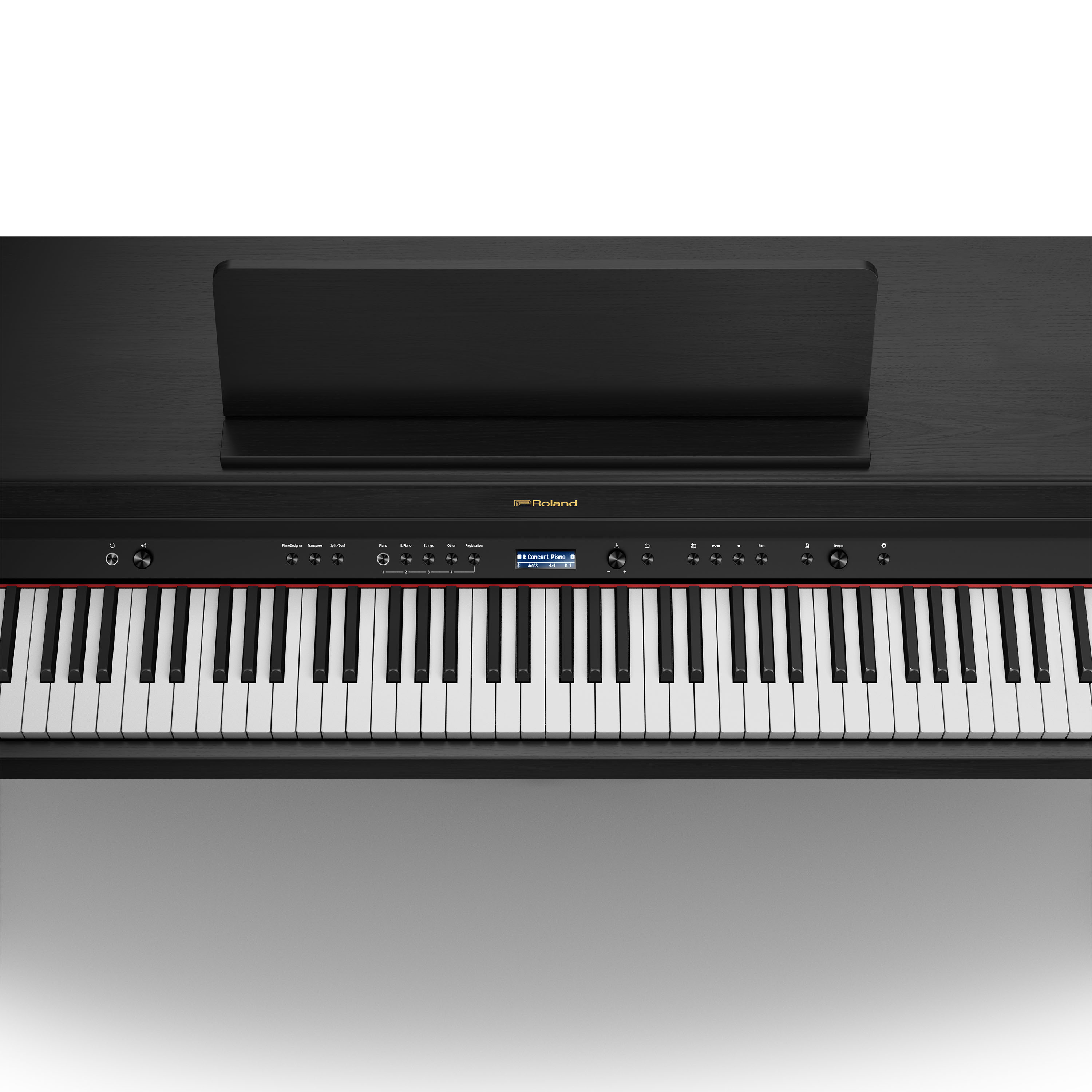Roland Hp 702 Ch Noir Mat - Piano digital con mueble - Variation 1