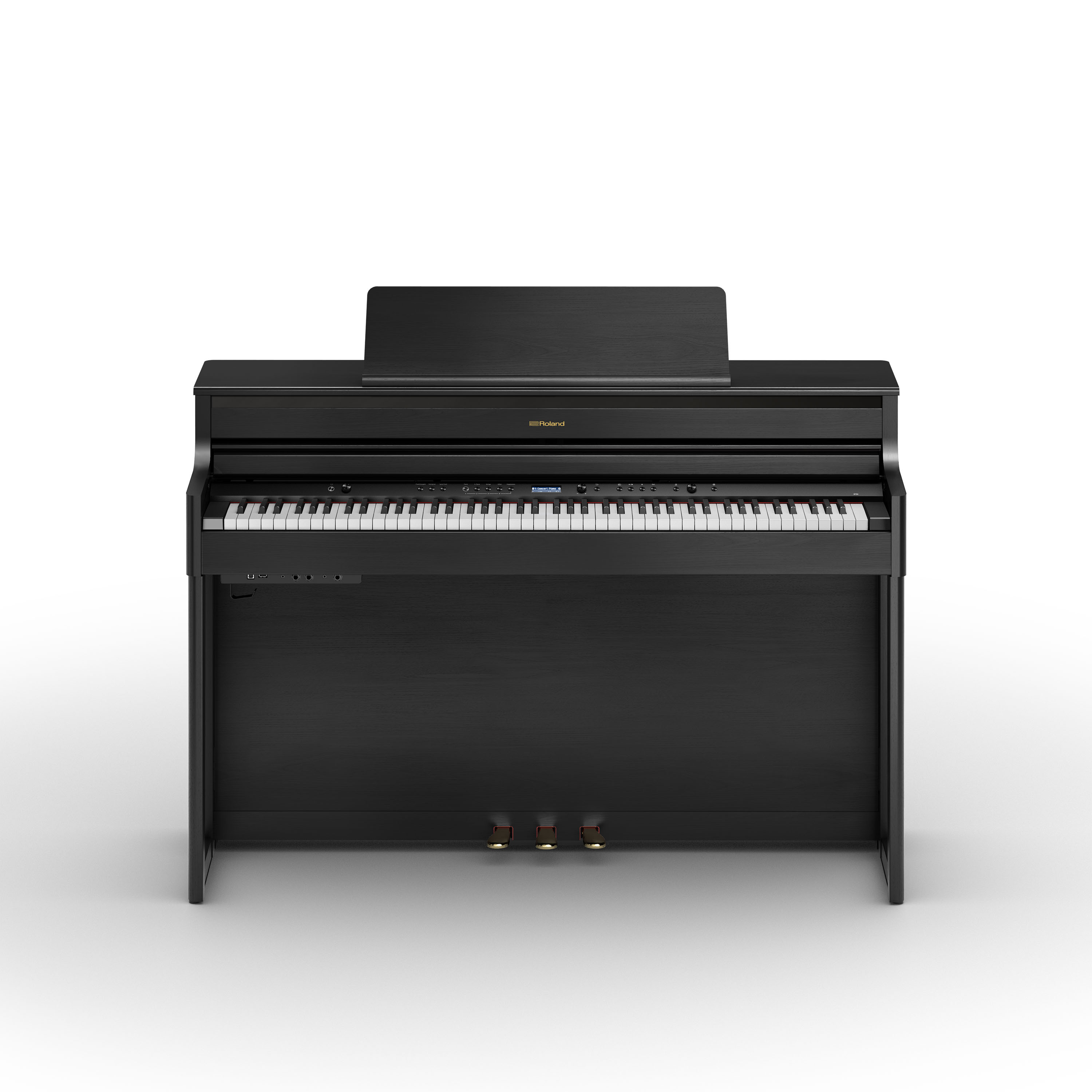 Roland Hp704 Ch - Noir Mat - Piano digital con mueble - Variation 1