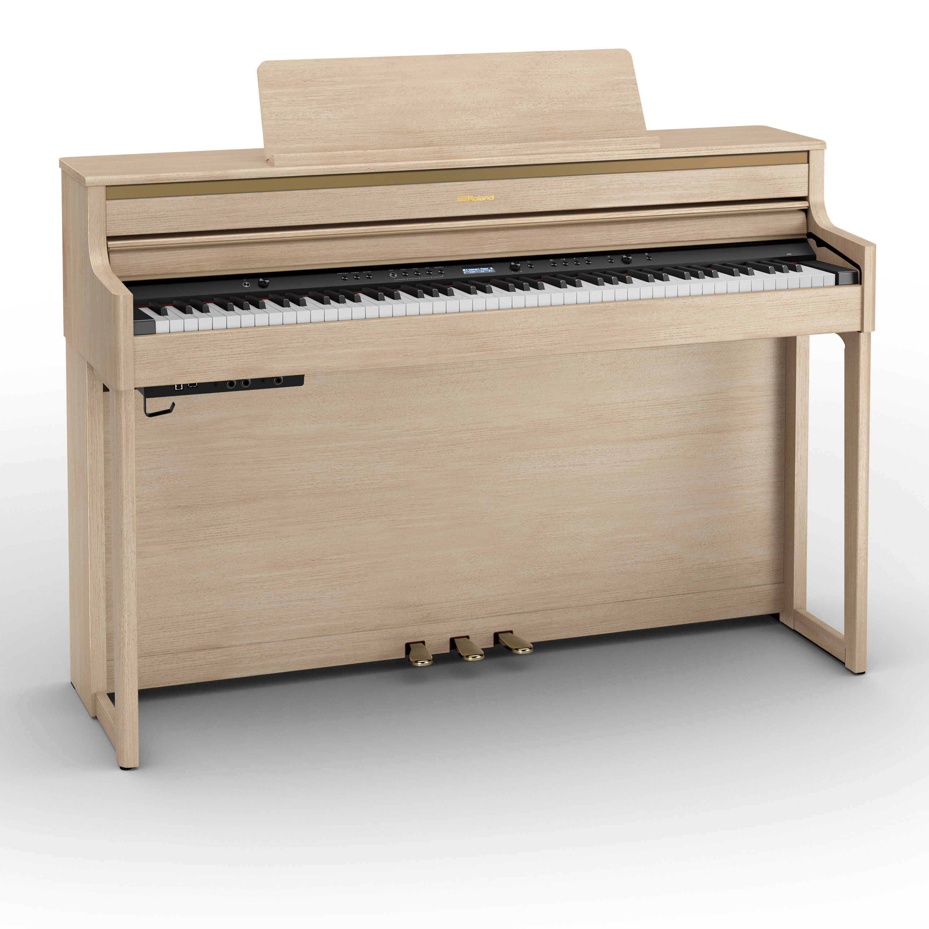 confirmar Arte Telégrafo Piano digital con mueble Roland HP704 LA CHENE