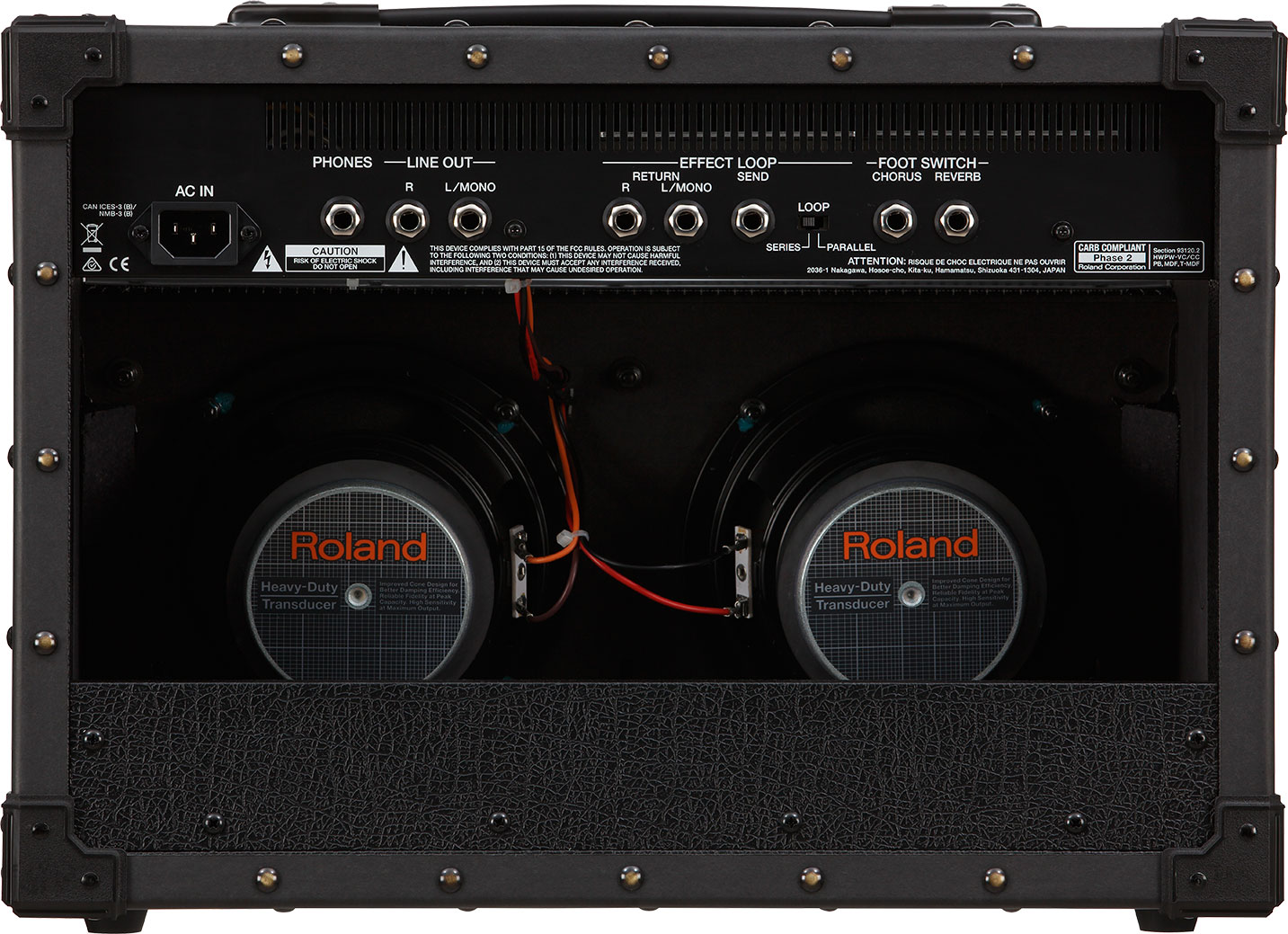 Roland Jc-22 Jazz Chorus 30w 2x6.5 - - Combo amplificador para guitarra eléctrica - Variation 1