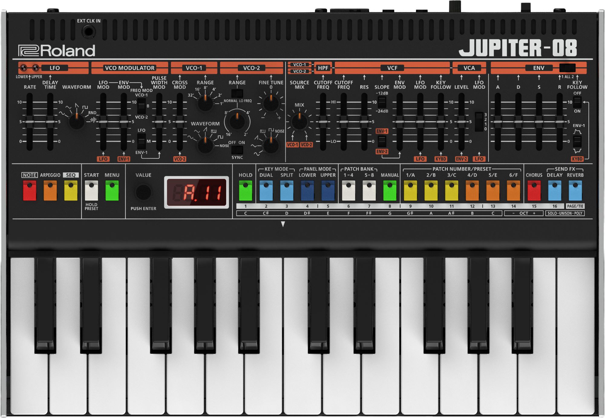 Roland Jupiter-08 - Sintetizador - Variation 1