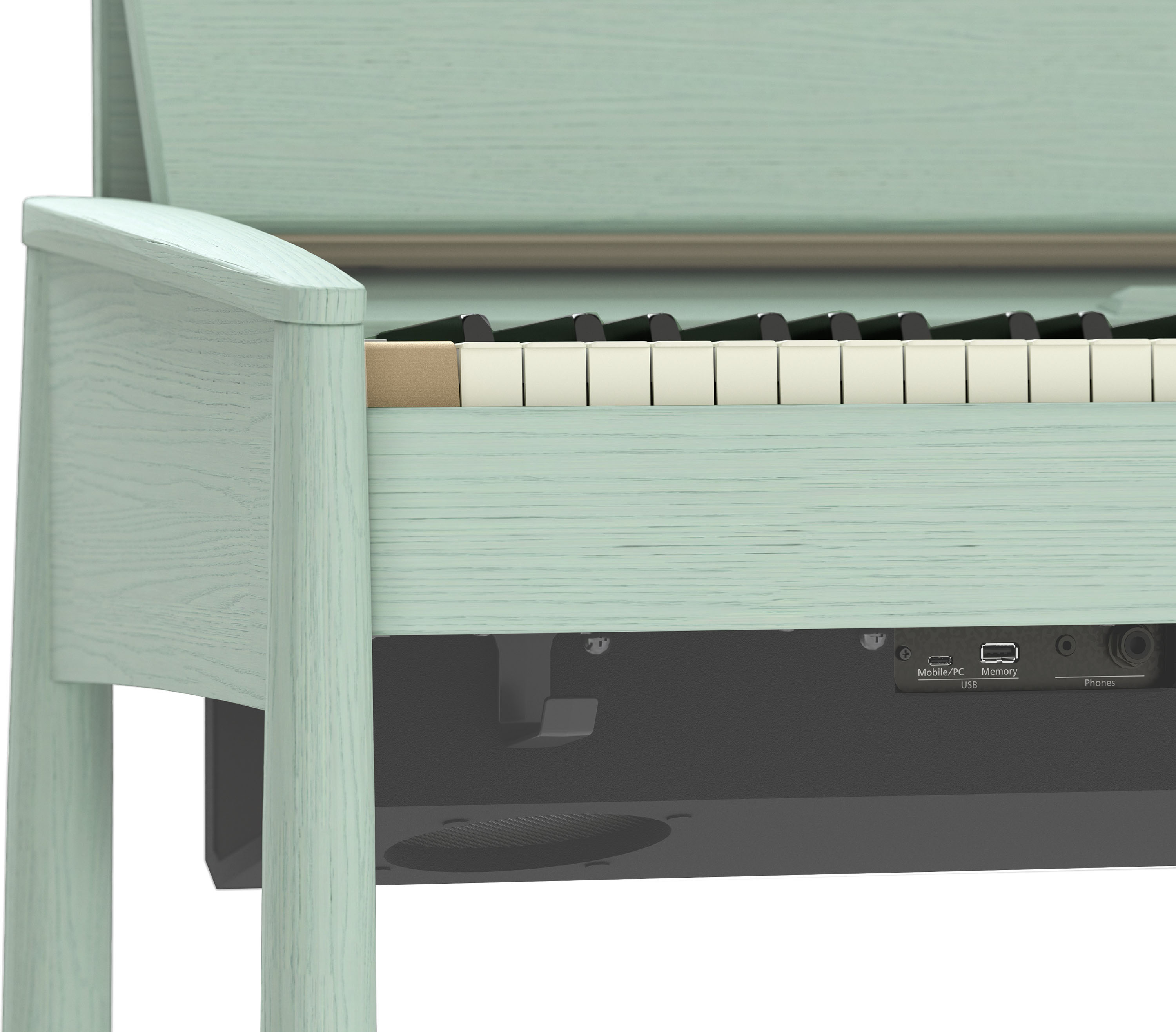 Roland Kiyola Kf-20 - Vert Celadon - Piano digital con mueble - Variation 15