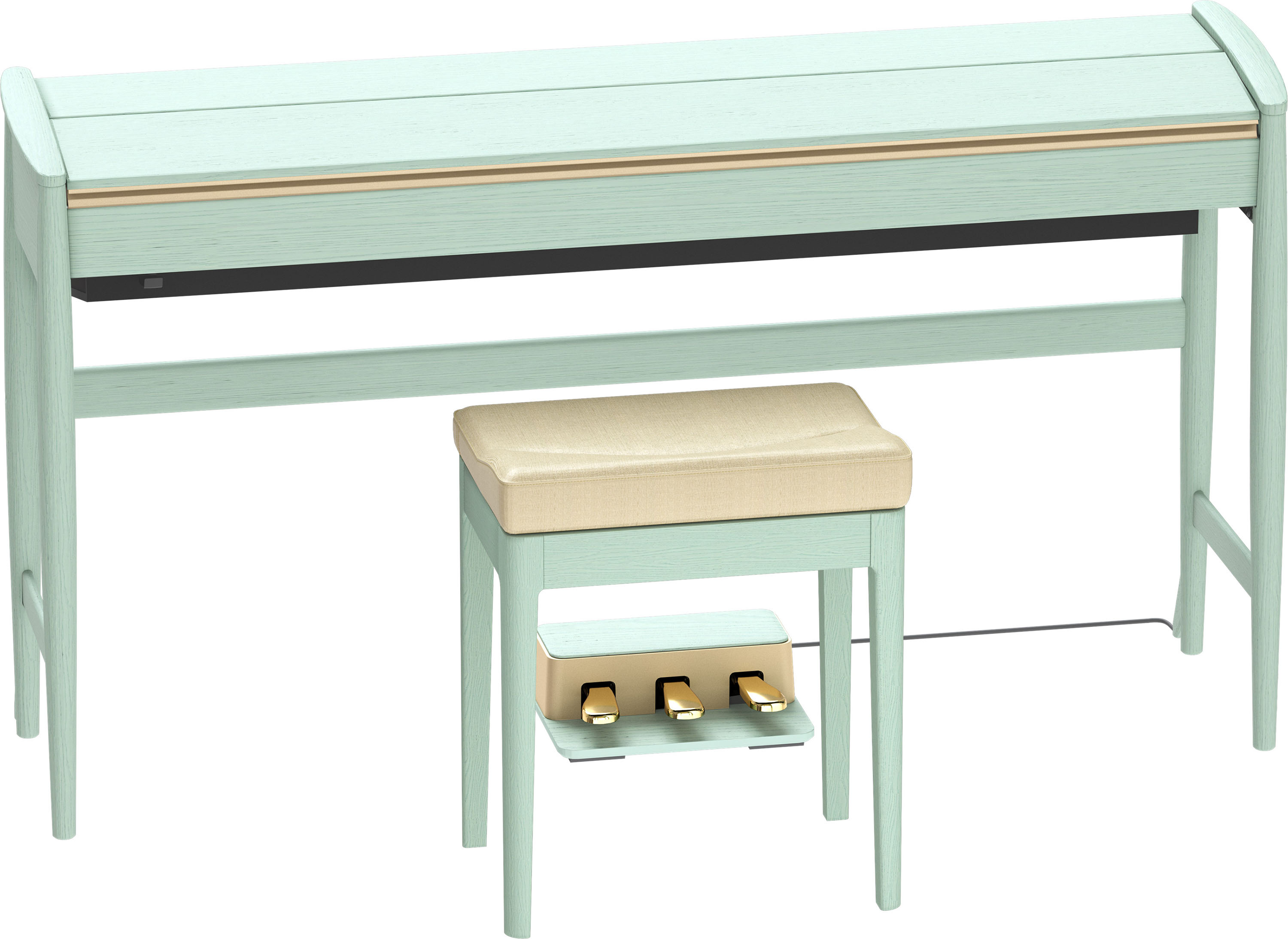 Roland Kiyola Kf-20 - Vert Celadon - Piano digital con mueble - Variation 3