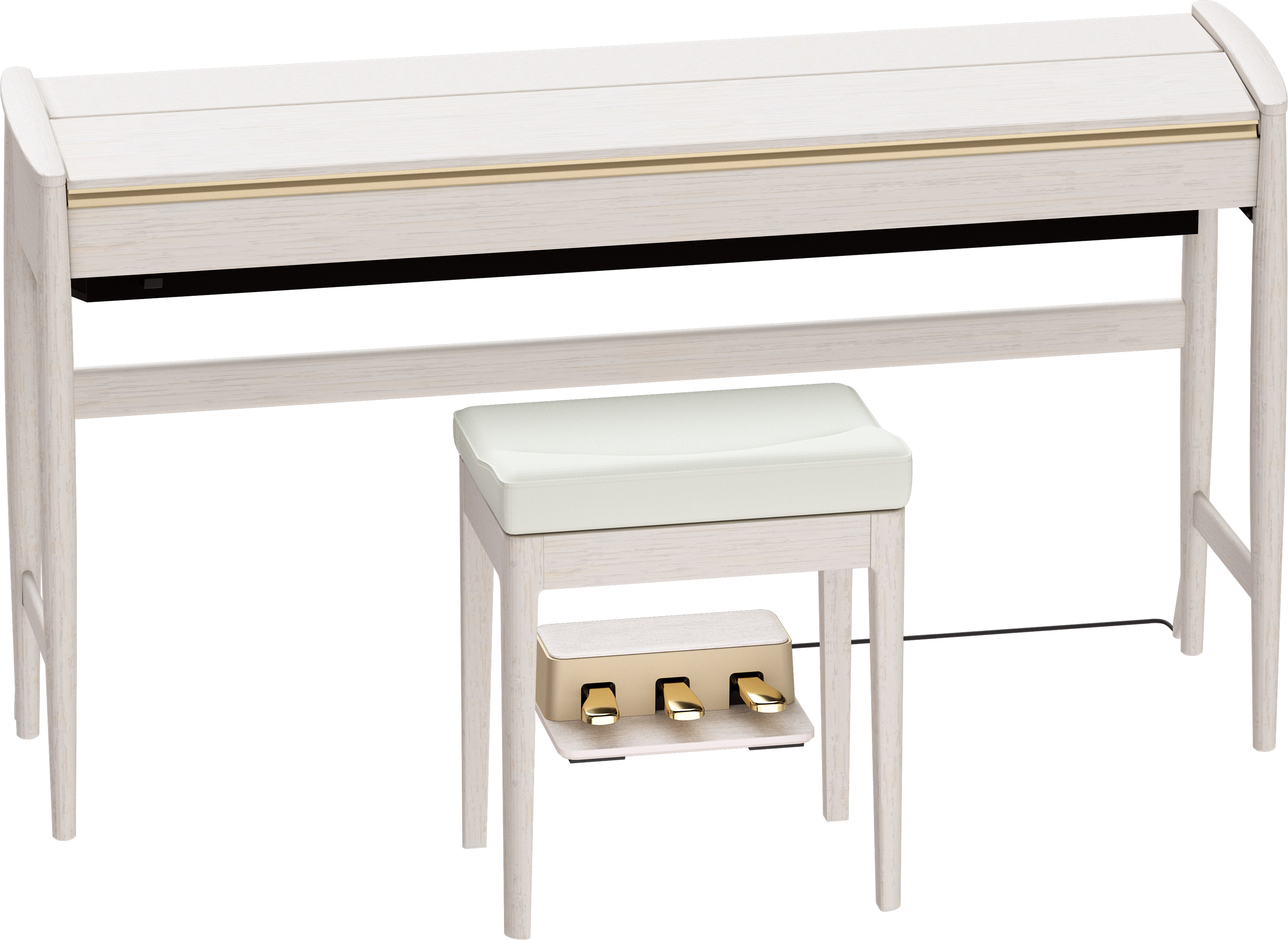 Roland Kiyola Kf-20 - Blanc Pur - Piano digital con mueble - Variation 3