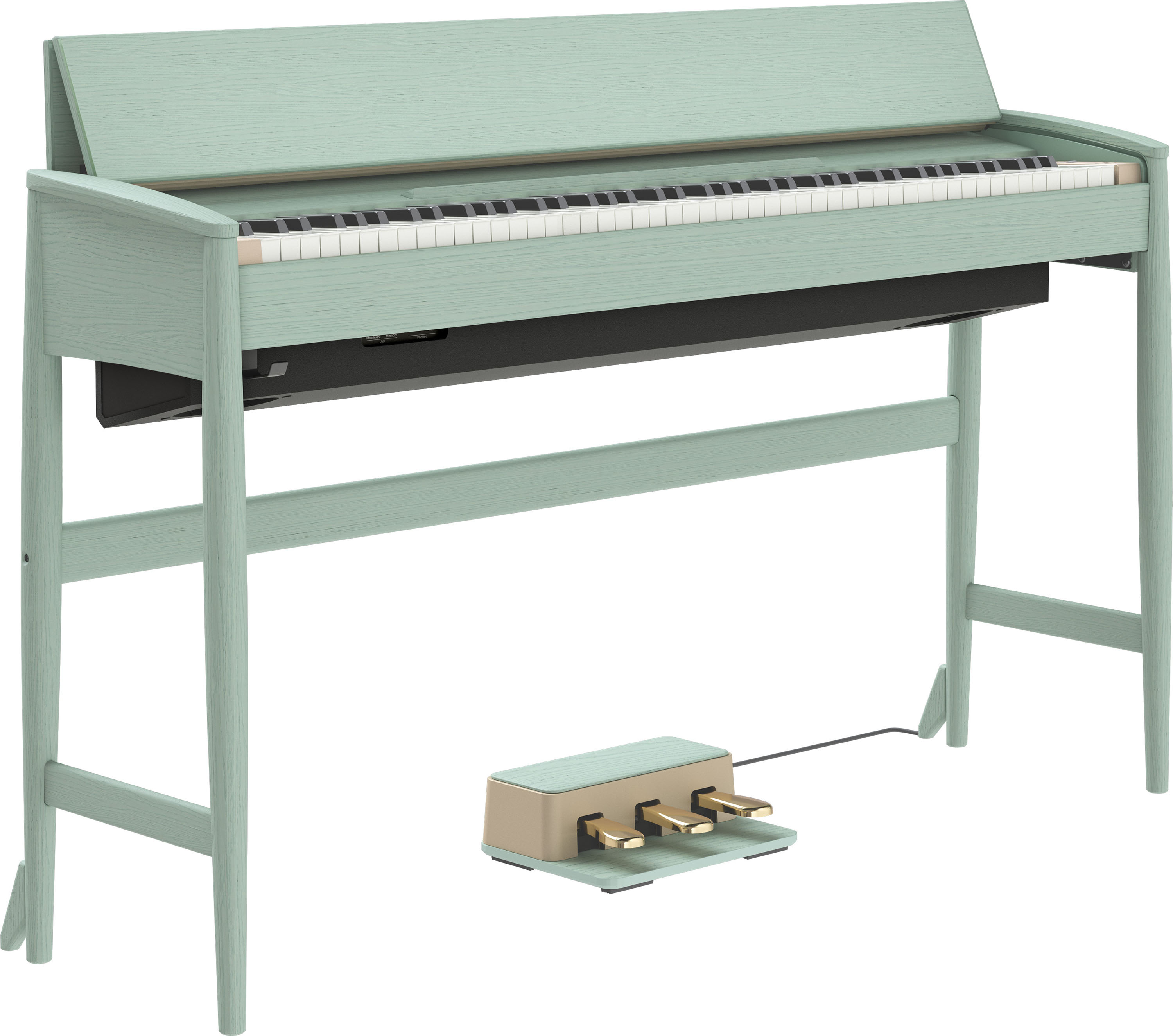 Roland Kiyola Kf-20 - Vert Celadon - Piano digital con mueble - Variation 8