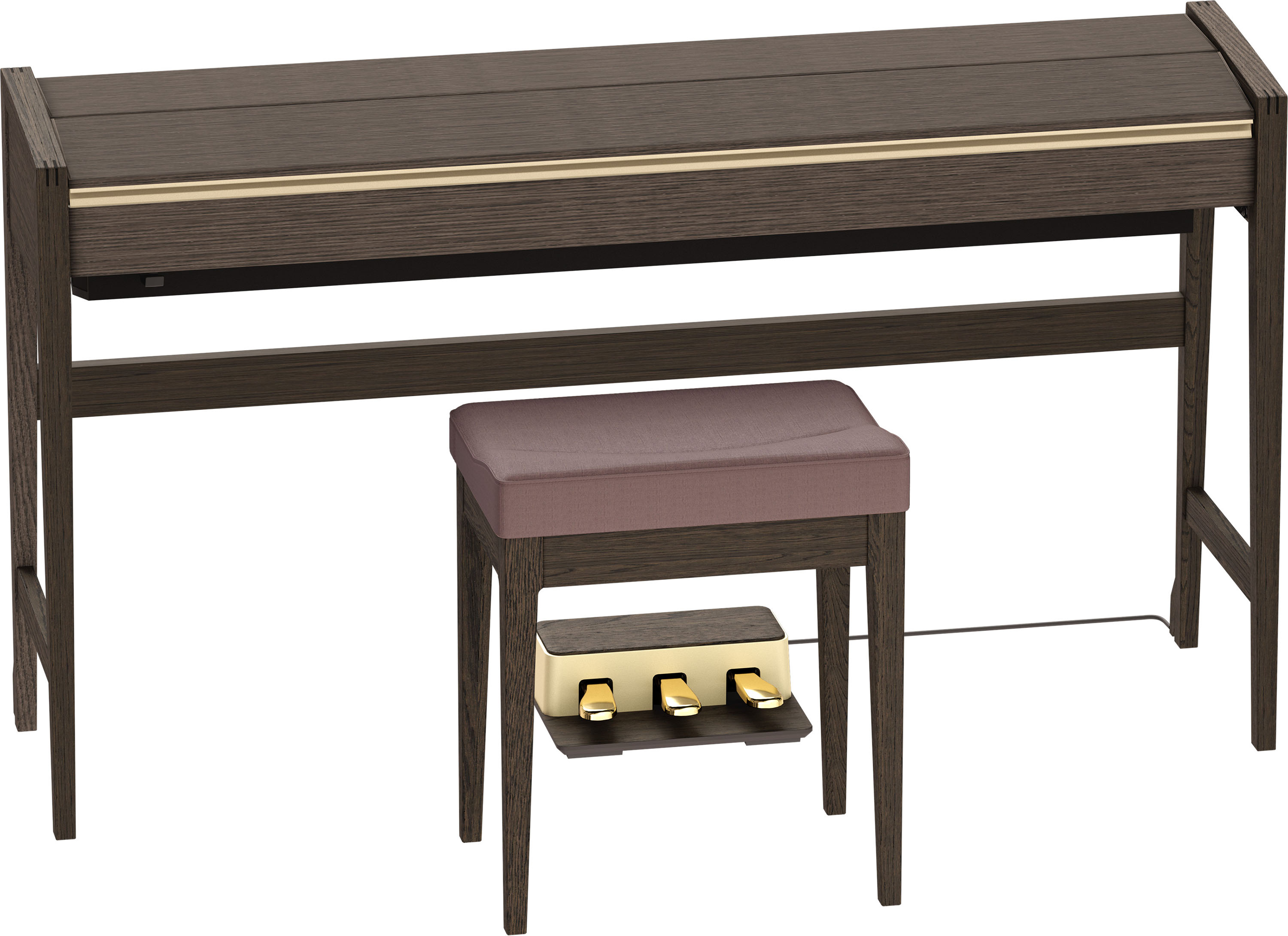 Roland Kiyola Kf-25 - Chene Fume - Piano digital con mueble - Variation 1