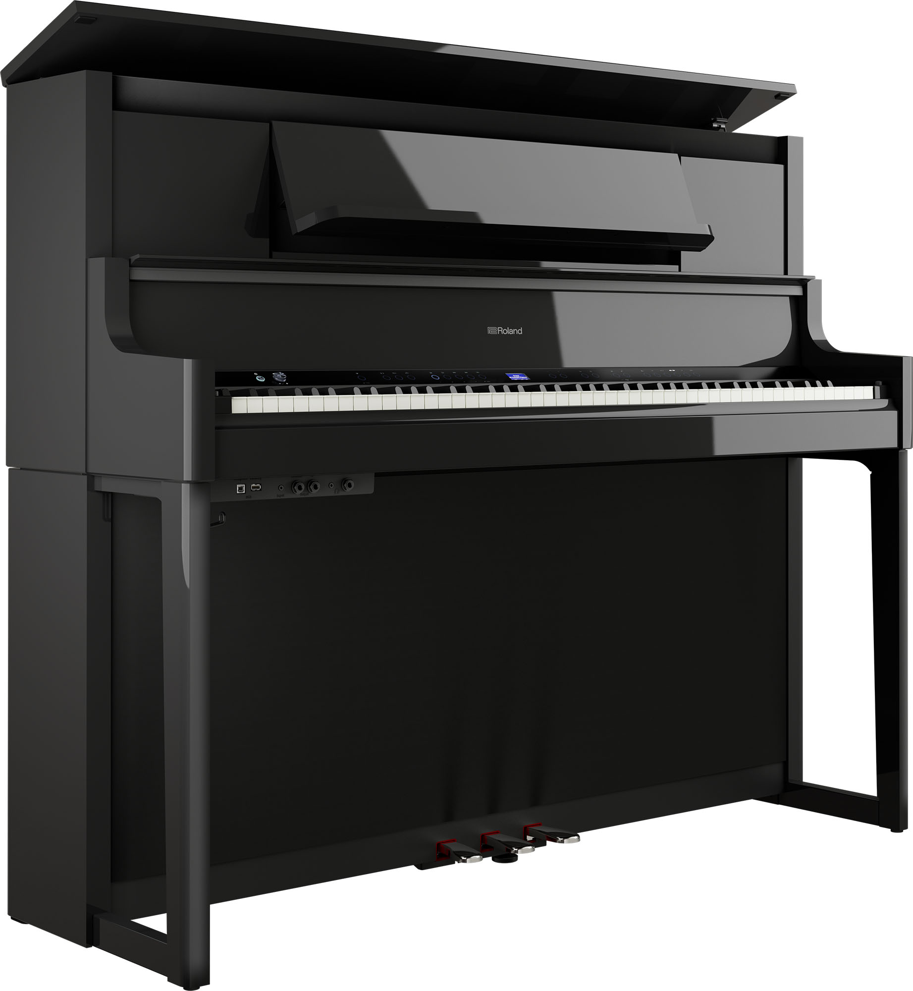 Roland Lx-9-pe - Polished Ebony - Piano digital con mueble - Variation 3