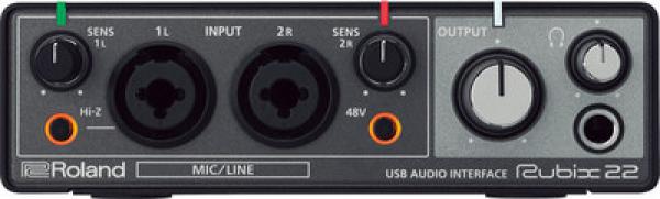 Interface de audio usb Roland Rubix 22