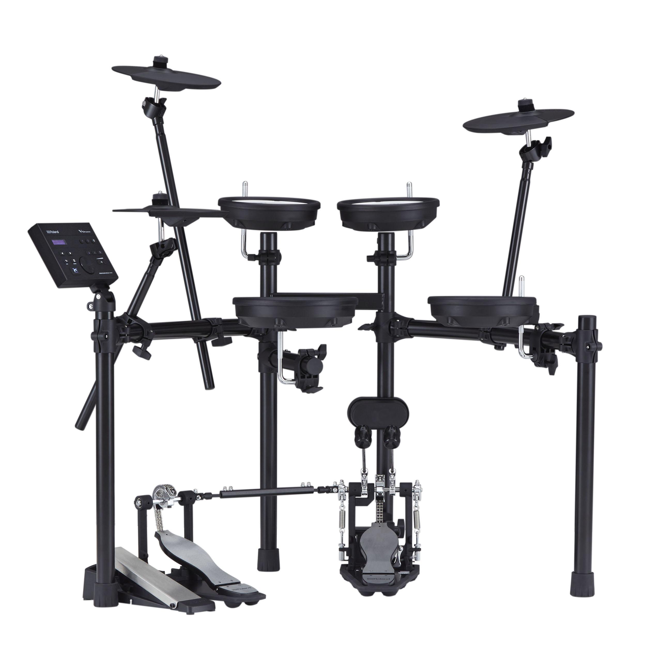 Roland Td-07dmk V-drums Kit Bundle Complet - X-hp1 + Dt90 + Vic5a  + Hp30 - Drum Promo Set - Variation 1