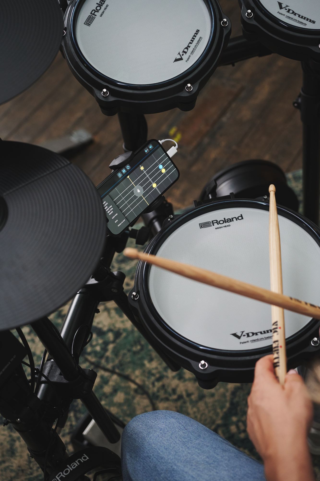 Roland Td-07dmk2 V-drums Kit - Batería electrónica completa - Variation 11