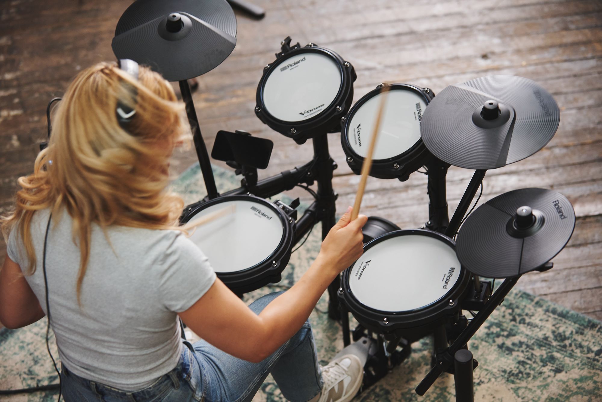 Roland Td-07kv2 V-drums Kit - Batería electrónica completa - Variation 16
