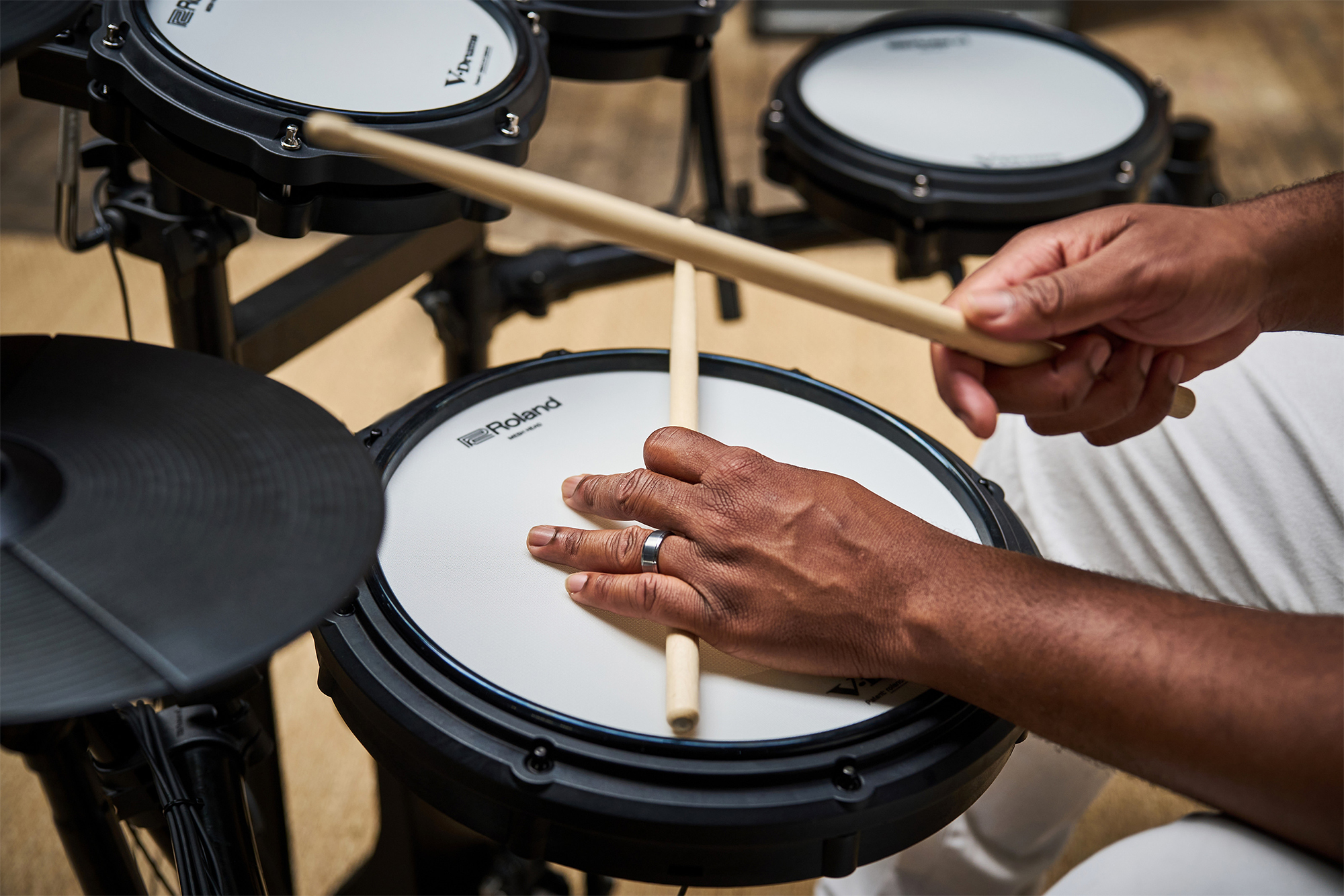Roland Td-313 V-drums Kit - Batería electrónica completa - Variation 7