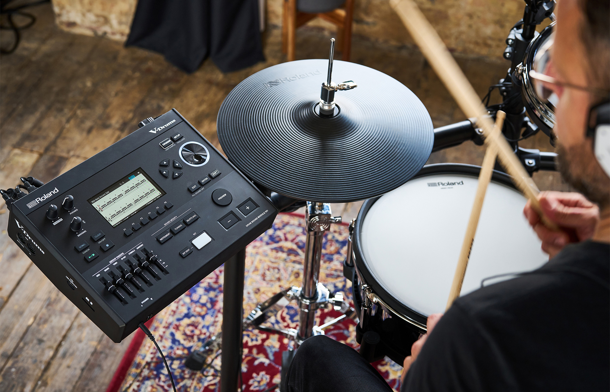 Roland Td-516 V-drums Kit - Batería electrónica completa - Variation 7