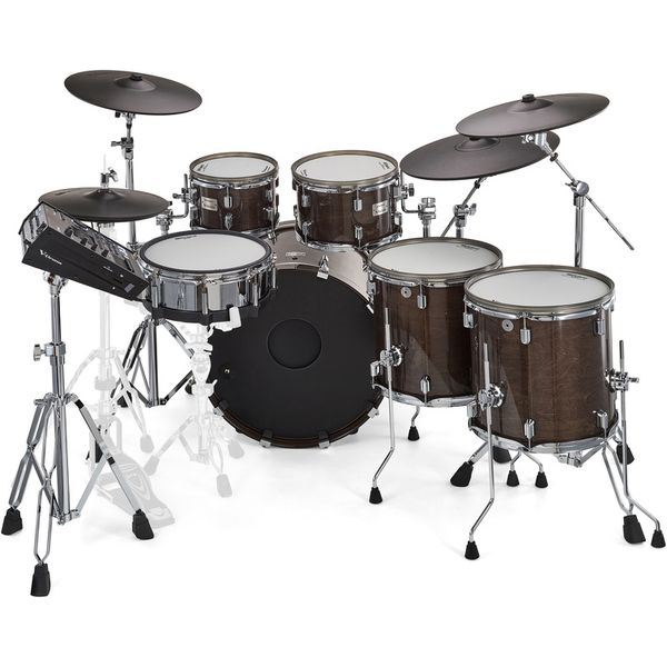 Roland Vad716 Batterie V-drums Acoustic Design Gloss Ebony - Batería electrónica completa - Variation 2