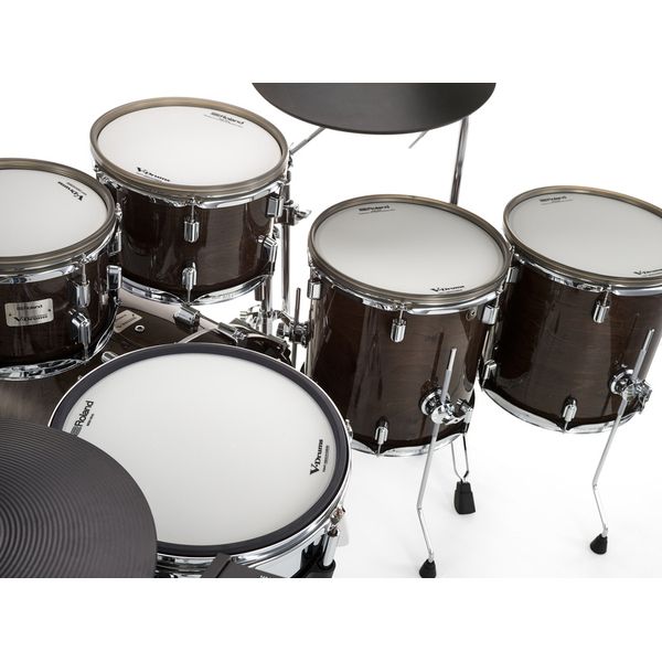Roland Vad716 Batterie V-drums Acoustic Design Gloss Ebony - Batería electrónica completa - Variation 1