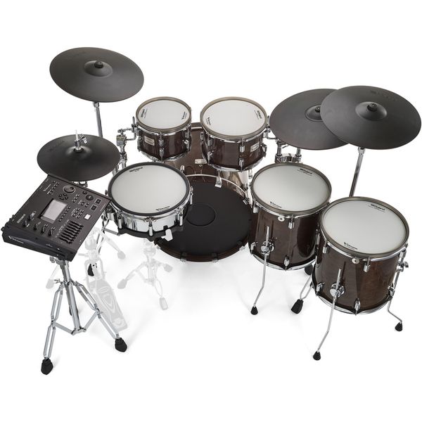Roland Vad716 Batterie V-drums Acoustic Design Gloss Ebony - Batería electrónica completa - Variation 3