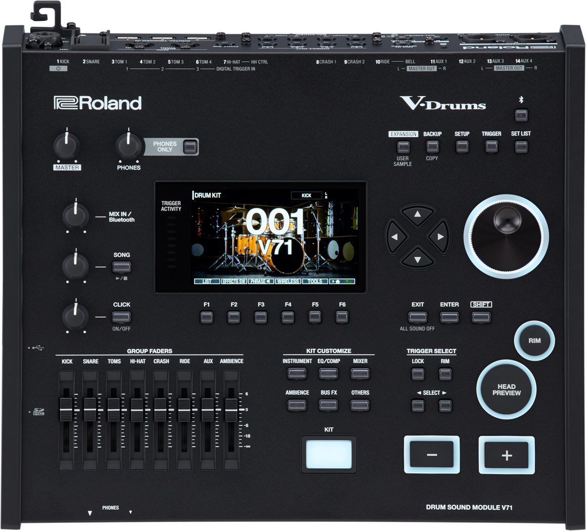 Roland Vad716 V-drums Kit - Gloss Cherry - Batería electrónica completa - Variation 4