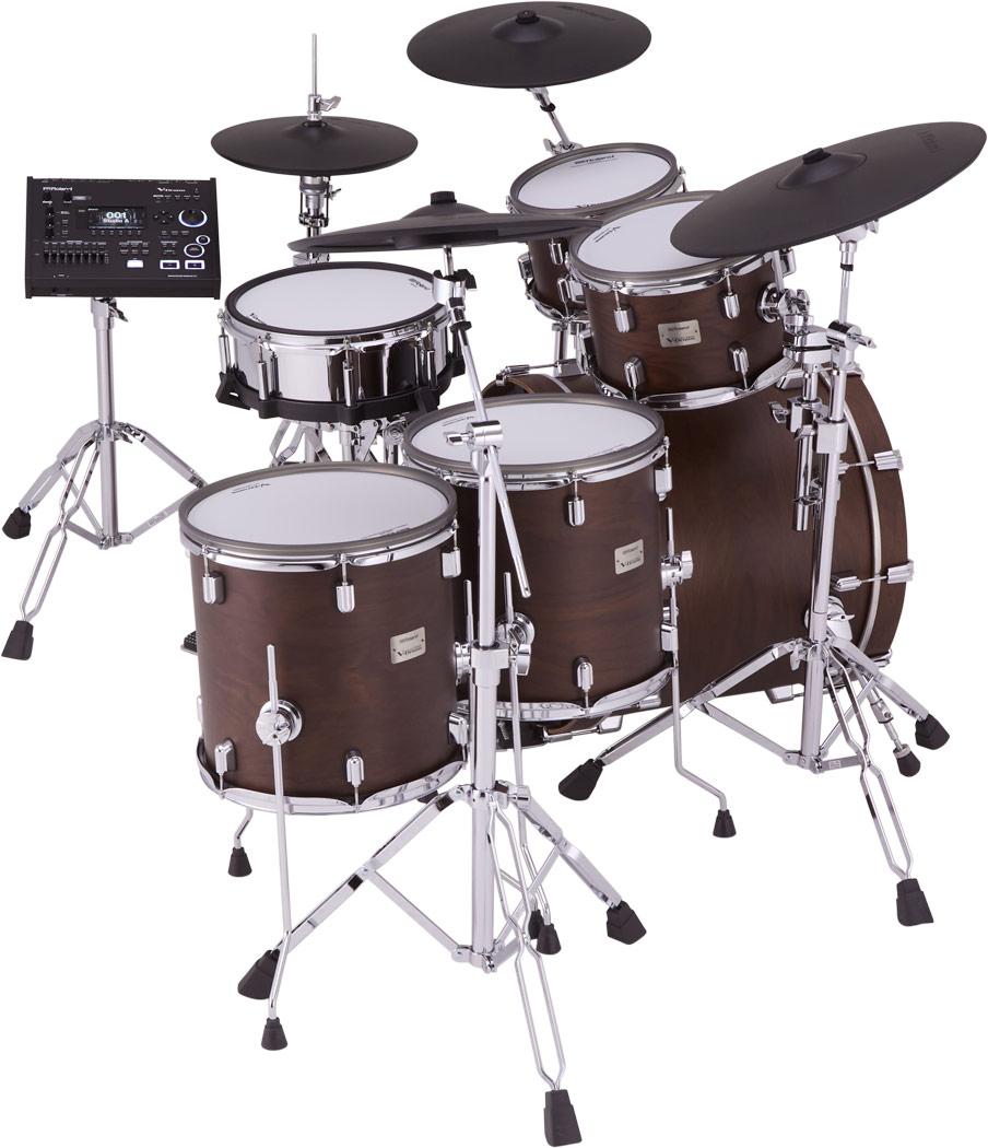 Roland Vad716 V-drums Kit - Satin Walnut - Batería electrónica completa - Variation 4