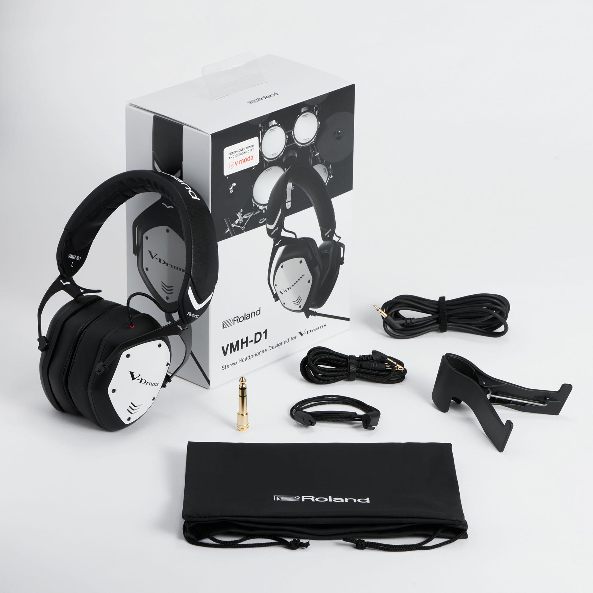 Roland Vmh-d1 V-drums Headphones - Auriculares de estudio cerrados - Variation 3