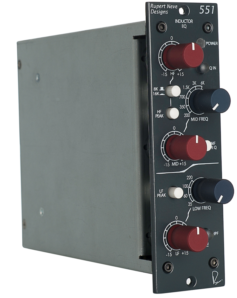 Rupert Neve Design 551 Egaliseur Induction Format 500 - Modulos de sistema 500 - Variation 2