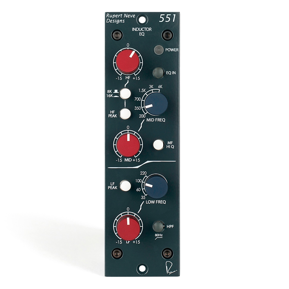 Rupert Neve Design 551 Egaliseur Induction Format 500 - Modulos de sistema 500 - Variation 1