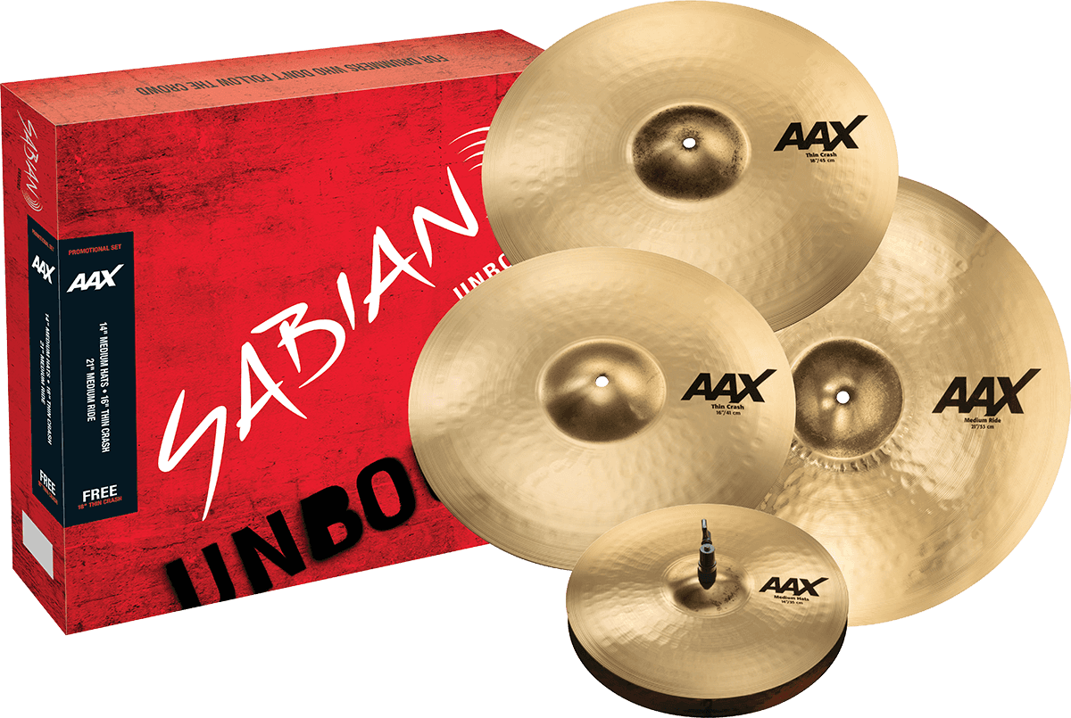 Sabian Pack 4 Cymbales Aax - 14 - Pack platillos - Main picture