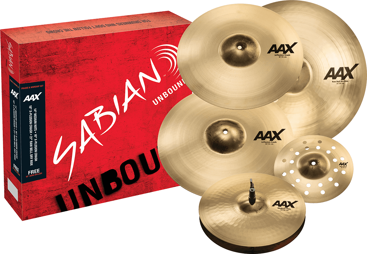 Sabian Set Praise And Worship 14 16 18 21 + 10 - Pack platillos - Main picture