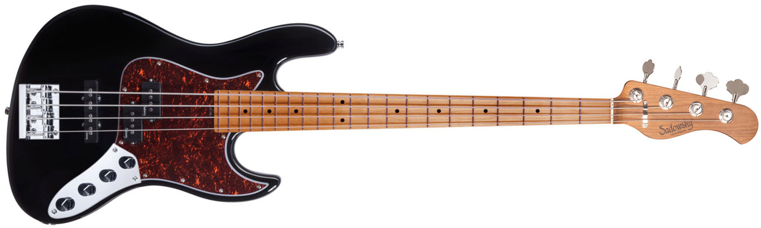 Sadowsky Hybrid Pj Bass 21 Fret 4c Metroexpress V2 Mn - Black Pearl - Bajo eléctrico de cuerpo sólido - Main picture