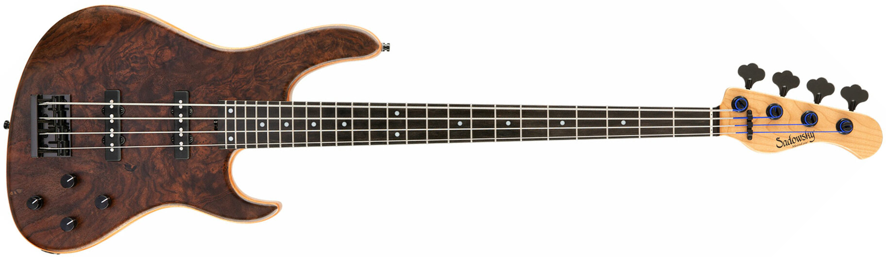 Sadowsky Modern Bass 24 Frets 4c Metroline Ltd 2021 All Okoume Active Mor - Natural - Bajo eléctrico de cuerpo sólido - Main picture