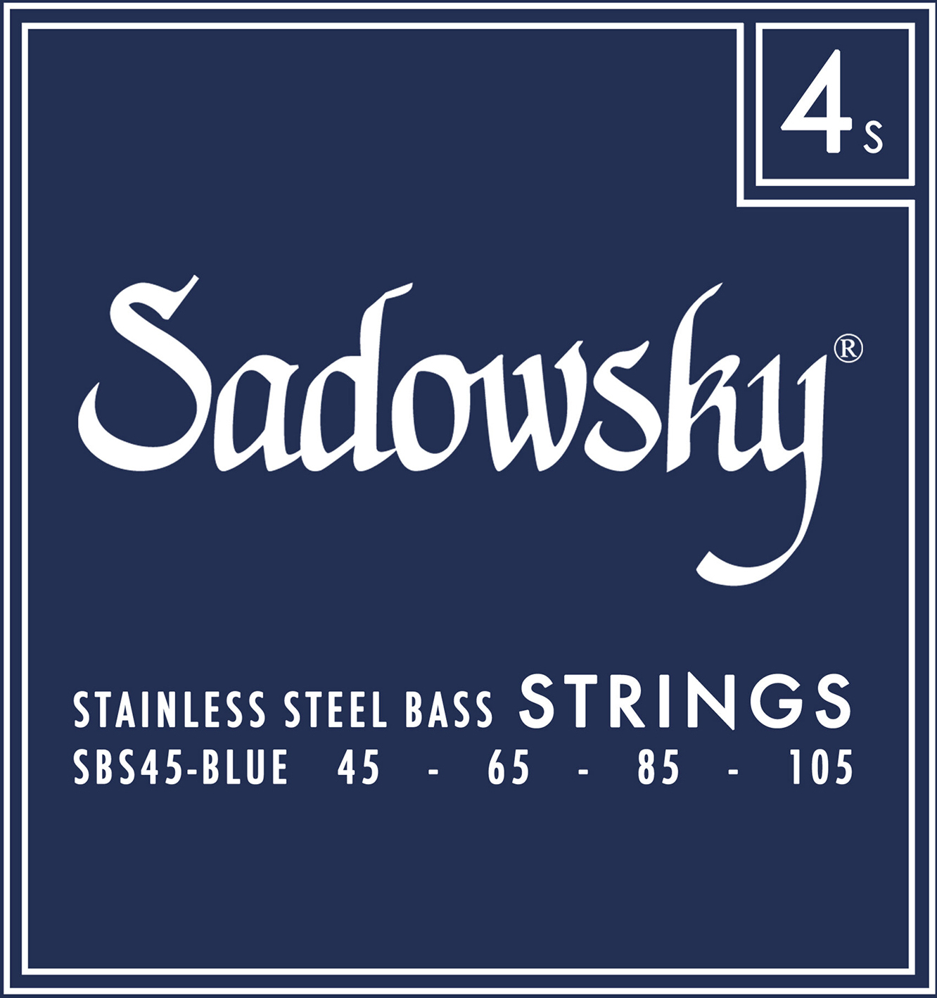 Sadowsky Sbs 45 Blue Label Stainless Steel Electric Bass 45-105 - Cuerdas para bajo eléctrico - Main picture