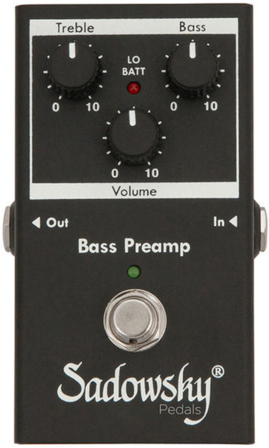 Sadowsky Spb-2 Bass Preamp Pedal - Preamplificador para bajo - Main picture