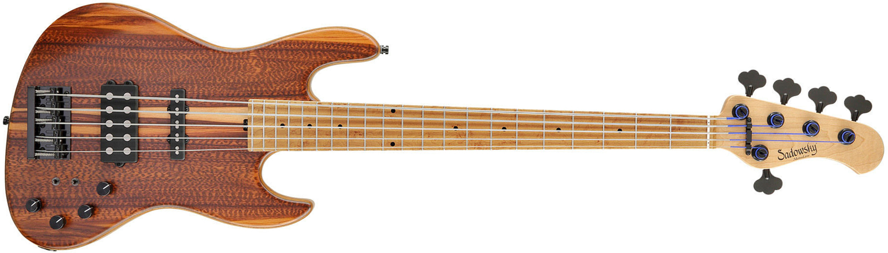 Sadowsky Standard M/m Bass 21 Fret 5c Metroline Ltd All Active Mn - Natural Transparent Satin - Bajo eléctrico de cuerpo sólido - Main picture