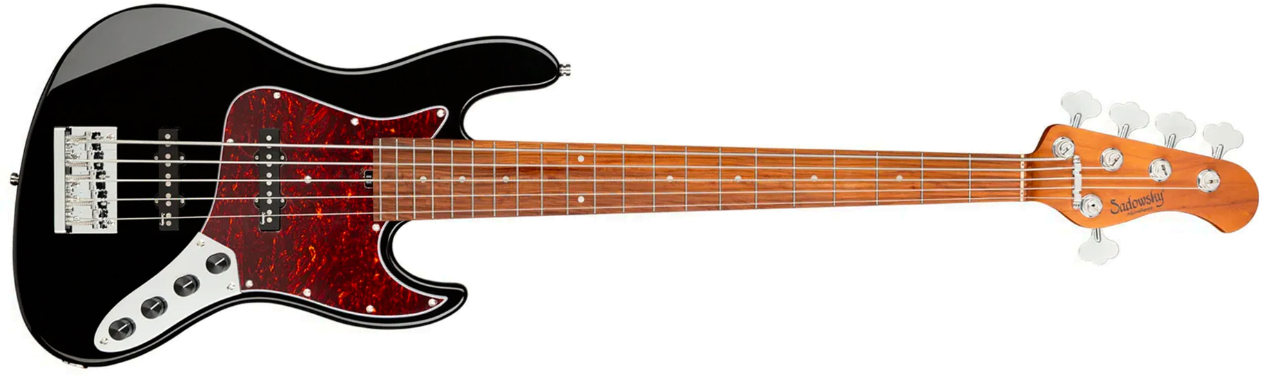 Sadowsky Vintage Jj Bass 21f 5c Metroexpress Mor - Black - Bajo eléctrico de cuerpo sólido - Main picture