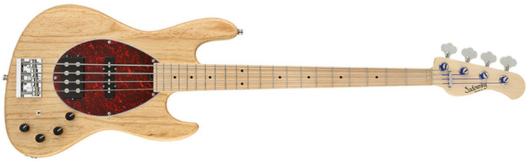 Sadowsky Vintage Mj Bass 21f Ash 4c Metroline All Active Mn - Natural Satin - Bajo eléctrico de cuerpo sólido - Main picture