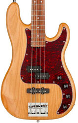 Metroline 21-Fret Hybrid P/J Bass Alder (4-String, Germany, MOR) - natural transparent satin