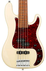 Bajo eléctrico de cuerpo sólido Sadowsky Metroline 21-Fret Hybrid P/J Bass Alder (5-String, Germany, MOR) - Solid Olympic White