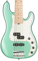 MetroLine 21-Fret Hybrid P/J Bass Ash (5-String, Germany, MN) - sage green metallic satin