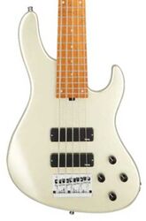 Bajo eléctrico de cuerpo sólido Sadowsky Metroexpress 24-Fret Modern Bass 5-String (MN) - Solid Champagne Metallic