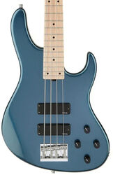 MetroLine 24-Fret Modern Bass, Ash, 4-String (Germany, MN) - solid dark lake placid blue metallic