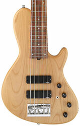 Bajo eléctrico de cuerpo sólido Sadowsky MetroLine 24-Fret Single Cut Bass Alder 5-String (Germany, PF) - Natural satin