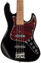 Bajo eléctrico de cuerpo sólido Sadowsky MetroExpress 21-Fret Hybrid J/J Bass V2 4-String (MN) - Black pearl